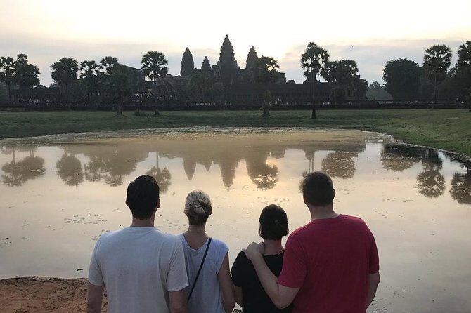 2-D Angkor temple tour with one sunrise in A/C vehicle and guide. - Sunrise at Angkor Wat: the part you’ll remember longest