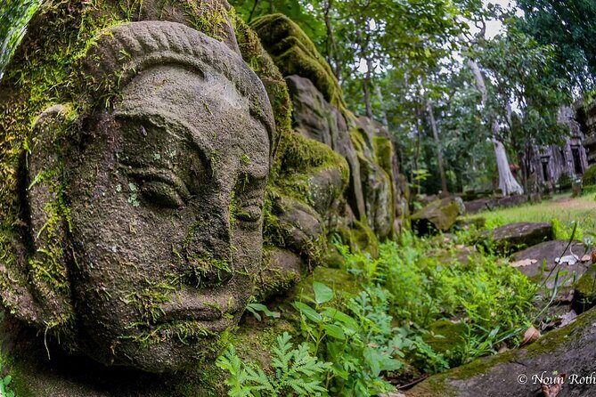 2-Day Angkor Wat, Banteay Srei & Floating Village Kampong Pluk - Day 1 finish: Phnom Bakheng sunset and the step-count reality