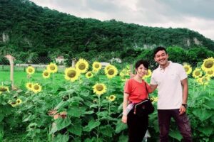 Afternoon tour by tuk tuk to bamboo train,bat cave,killing cave,countryside. - Kampong Pil Pagoda: rural roads, fruit farms, and a river-side pause