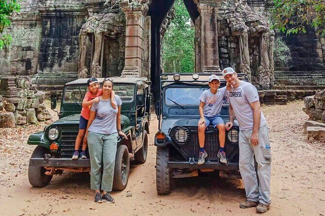 Angkor Jeep Tour Discovery - Inclusive Lunch - How the itinerary flows: from Siem Reap to Angkor Thom to Ta Prohm