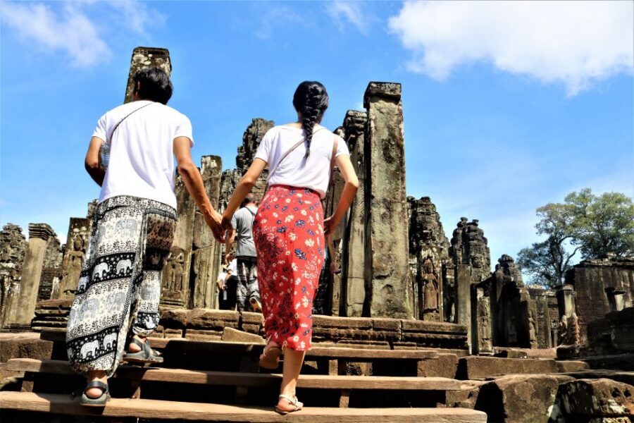 Angkor Wat: Highlights and Sunrise Guided Tour - Ta Prohm: jungle roots and that movie-set feeling