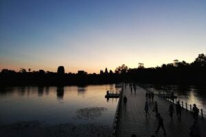 Angkor Wat Private Driver Tours to Angkor Wat Sunrise, Angkor Thom & Ta Prohm - The sunrise plan at Angkor Wat starts before it feels real