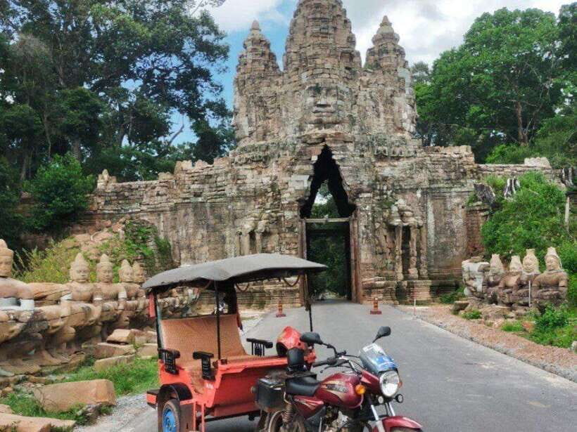 Angkor Wat Tour by Tuk-Tuk with English Speaking Driver - Outer Temples Like Ta Nei, West Prasat Top, Banteay Kdei, and Prasat Kravan