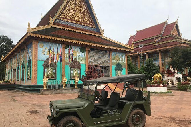 Authentic Cambodian Countryside Jeep Experience - Rice fields, ducks, and a village market stop