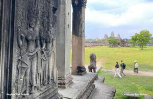From Phnom Penh: Angkor Wat, Bayon, and Ta Prohm Day Trip - Angkor Wat first: Hindu design, Buddhist change, five-tower geometry