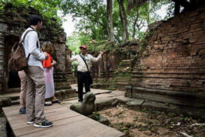 From Siem Reap: Koh Ker and Beng Mealea Temples Tour - Beng Mealea temple: Angkor ticket access and jungle-reclaimed sandstone