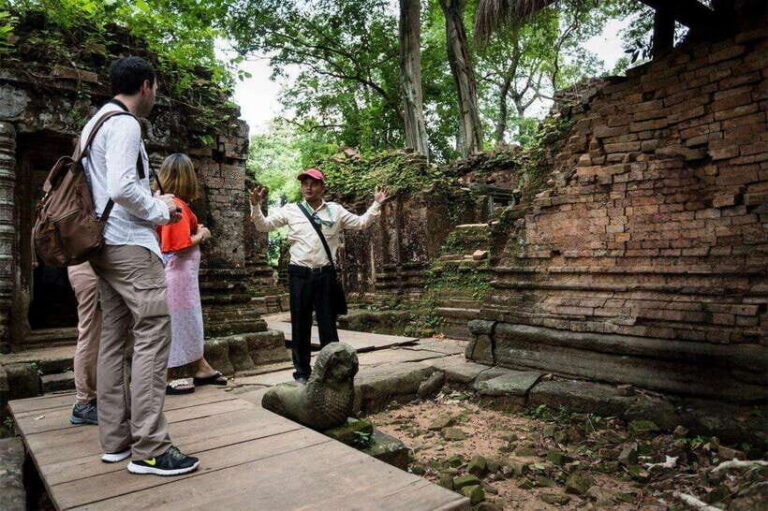 From Siem Reap: Koh Ker and Beng Mealea Temples Tour - Beng Mealea temple: Angkor ticket access and jungle-reclaimed sandstone