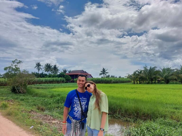 Kampot's Countryside & Kayak Tour, Pepper Farm include Lunch - Pickup Radius and the Pace of a Tuktuk Day