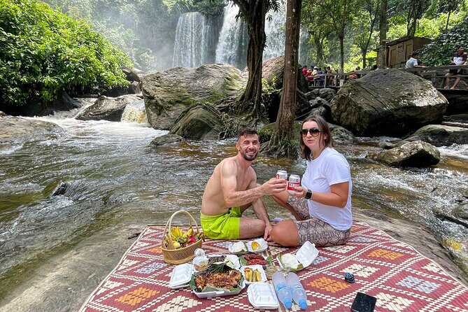 Kulen Mountain Tour with Picnic and Floating Village Sunset - Kulen National Park: cliff viewpoints, reclining Buddha, and the “1000 Lingas” stop
