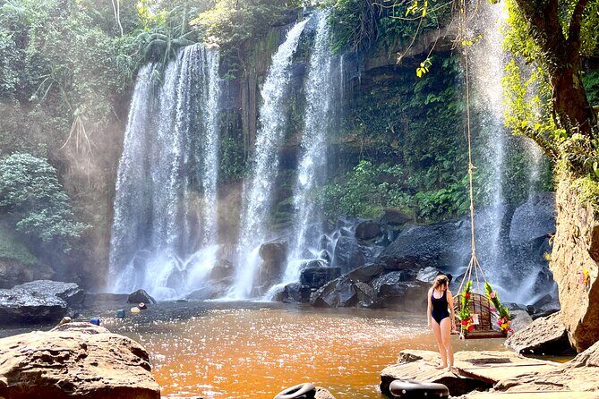 Kulen Waterfall Day Tour with Snacks Small-Group - Phnom Kulen Waterfall: plan for two falls and a real swim break