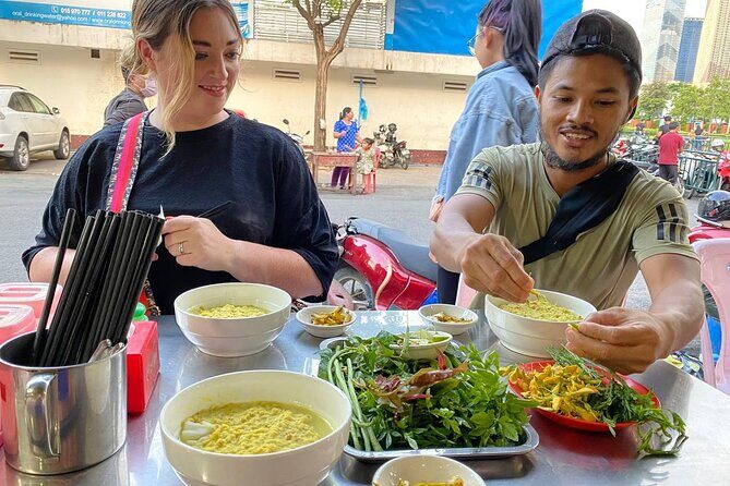 Phnom Penh Authentic Evening Food Tour 100% By Local - Stop-by-stop: the dishes you’ll actually taste (and what to watch for)