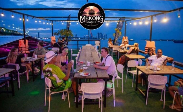 Phnom Penh: Sunset Cruise with Unlimited Beers & BBQ Buffet - Tuk-Tuk Pickup in Phnom Penh: Quick and Time-Specific