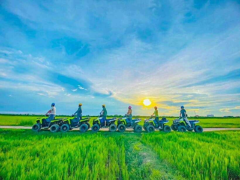 Siem Reap: Countryside Khmer village Tour by Quad Bike & ATV - Riding past rice fields and thatch houses: why the countryside feels different