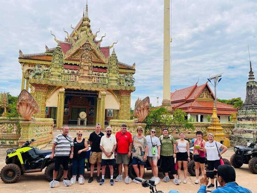 Siem Reap: Countryside Khmer village Tour by Quad Bike & ATV - Crocodile farm encounter: a freaky stop you’ll remember