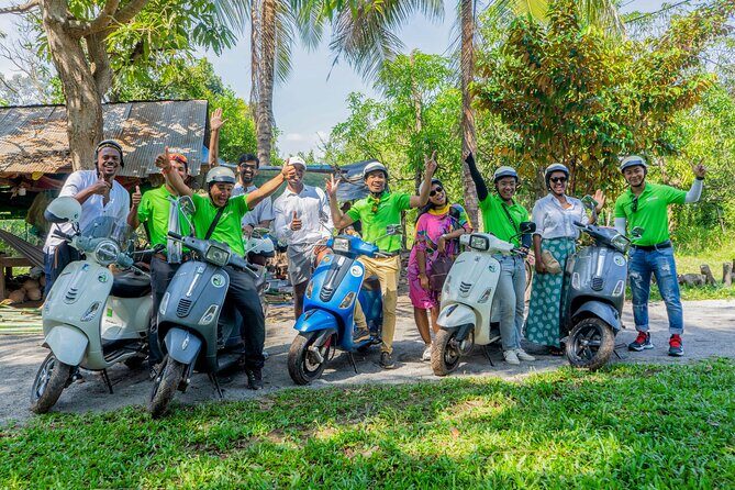 Siem Reap: Countryside Vespa Tour / Tuk Tuk Available - Roadside crafts and Cambodian snacks that come with context