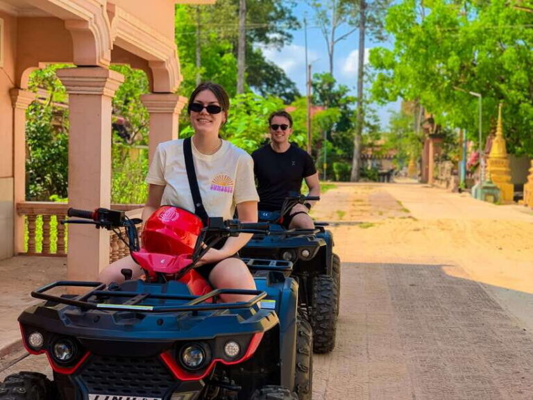 Siem Reap: Khmer Village and Fish Farm ATV Tour - From Your Hotel to the ATV: Pickup and First Instructions