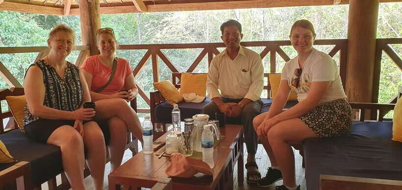 Siem Reap: Small Group Tour of Kulen Elephant Forest - Lunch at base camp: traditional Khmer food after the elephant time